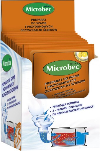 Príprava na septiky a ekologické domáce čističky MICR