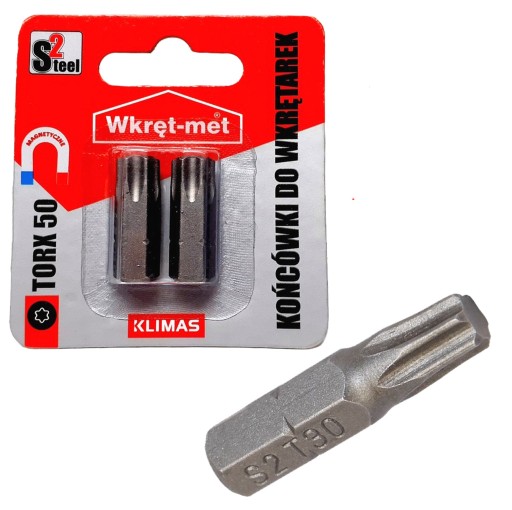 Skrutkovacie bity TORX TX 50 - 2 ks.
