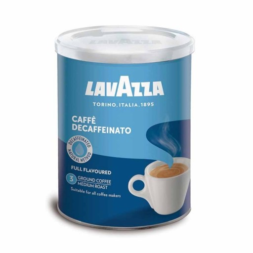 Lavazza bezkofeínová mletá káva 250 g