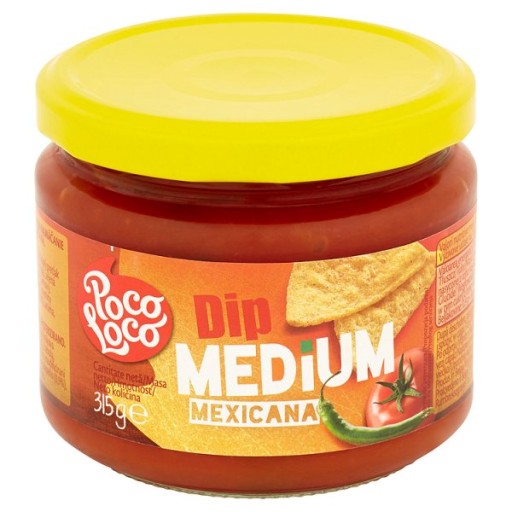 Dip POCO LOCO SALSA MEDIUM MEXICANA 315g