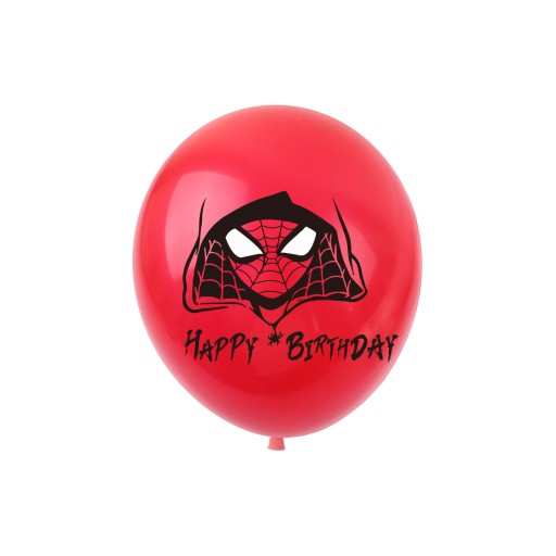 LATEXOVÝ BALÓN SPIDER MAN SPIDER HEL NARODENINOVÝ PLES 10 KS