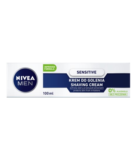 NIVEA MEN SENSITIVE Pánsky upokojujúci krém na holenie pre citlivú pokožku 100 ml
