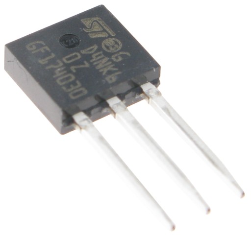 MOSFET N tranzistor STD4NK60Z-1 D4NK6 600V/2,5A/70W TO-251 / 4796