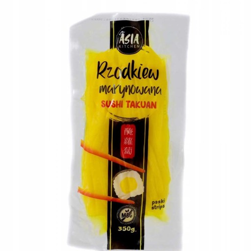 Nakladaná reďkovka, nakrájaný Takuan / Oshinko 350g