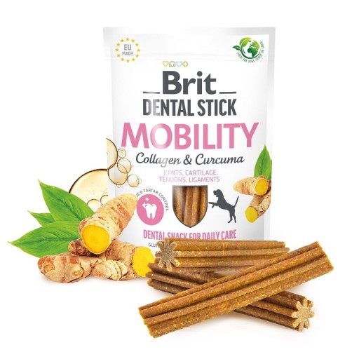 Brit Dental Stick na kĺby 251g Maltská