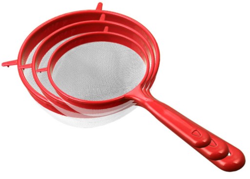 KUCHYNSKÝ SITOK, sitko, MALÝ, VEĽKÝ SITOK, 3 ks.