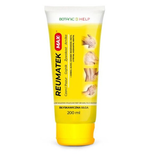 REUMATEK MAX na BOLESTI kĺbov svalov - kostihoj