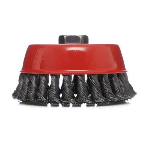 PREDNÁ DRRÁTENÁ KEFA SKÚTENÁ DRÔT 125MM M14 KD10973