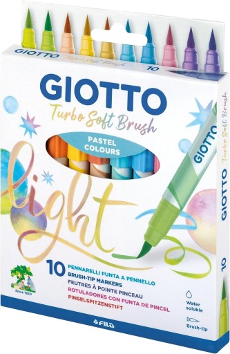 GIOTTO TURBO MÄKKÉ KEFOVÉ PERÁ 10 FAREB PASTEL 426900