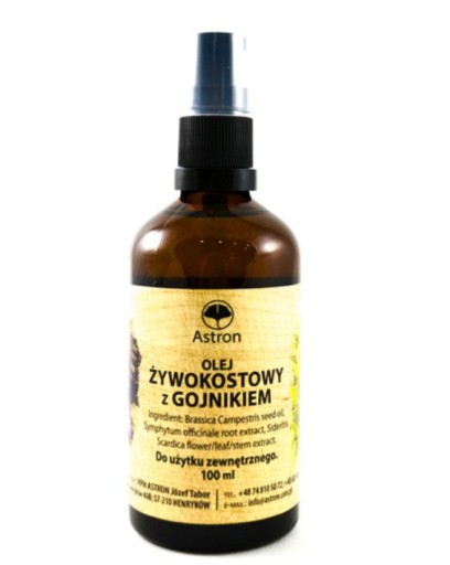 Kostihojový olej s reďkovkou 100ml ASTRON