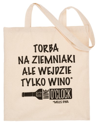 Priestranná nákupná taška z ekologickej bavlny