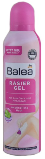 Balea aloe gél na holenie 200 ml