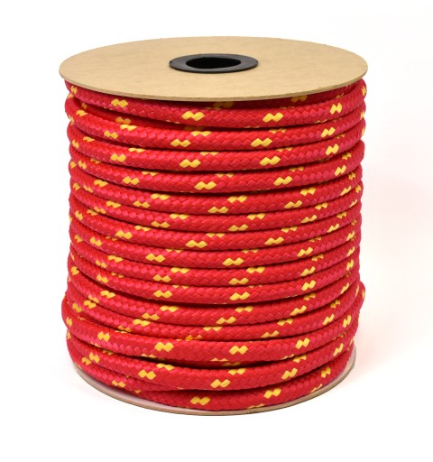 POLYPROPYLÉNOVÉ LANO Silné pletené plachetnicové lano 20mm 1M