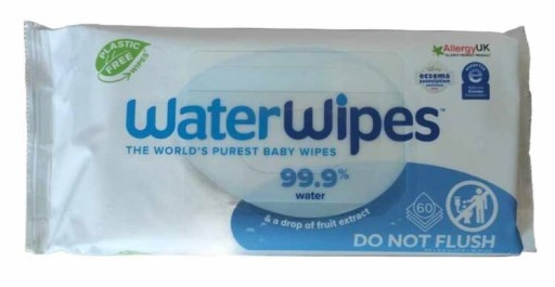 WaterWipes Detské obrúsky 99% voda 60 ks