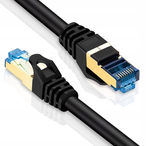LAN KÁBEL ZLATÁ MEĎ + SFTP CAT7 1,5 M Patchcord kat. 7 RJ45