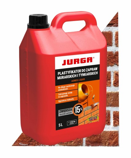 JURGA Admix Liquid 5l Plastifikátor do mált
