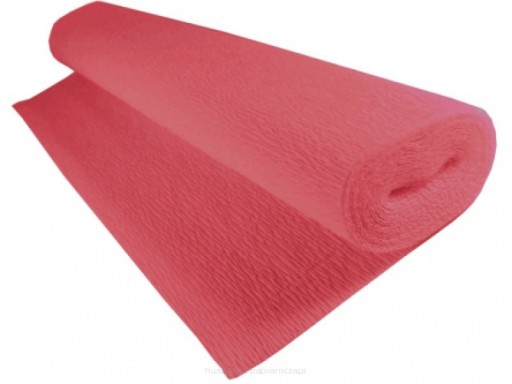 Krepový papier, taliansky krep, 180 g, krčený hodvábny papier, č.547, malina