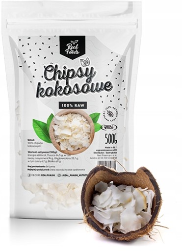 Skutočné potraviny - kokosové lupienky 500 g
