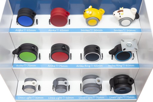 KOLESO fi 75 mm 75 kg pre vozíky / plošiny
