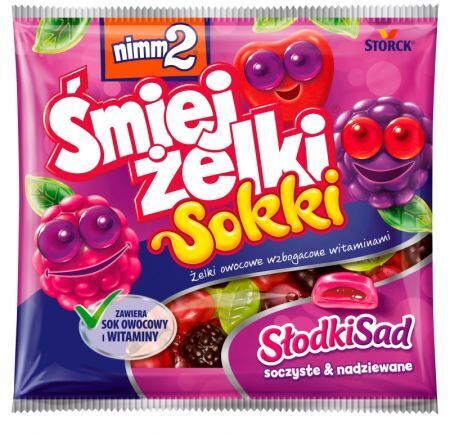 Nimm2 Śmiejżelki Sokki JELLIES SWEET ORCHARD 90 g x2