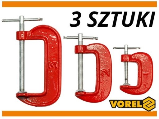 SVORKY CARPENCY MODELOVANIA 25-50-75MM 3KS