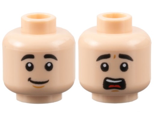 Lego New Head Light Nougat hp389 James Sirius Potter 3626cpb2878