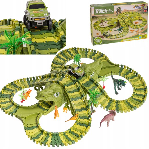 AUTO k autodráhe DINOSAUR DINO PARK 230 EL.