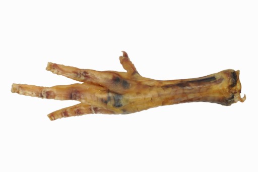 Prírodné žuvacie sušené kuracie labky Premium 100 g krmivo pre zvieratá