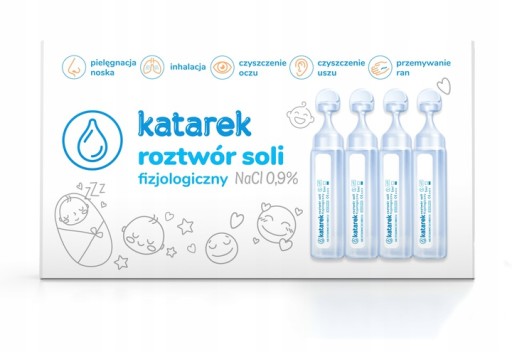 KATAREK FYZIOLOGICKÝ SOĽNÝ ROZTOK NaCl 0,9%