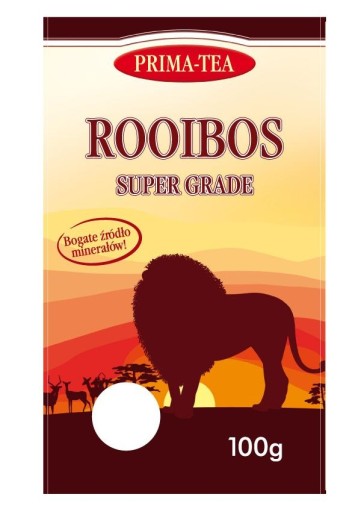 ROOIBOS čaj 100g PRIMA-TEA