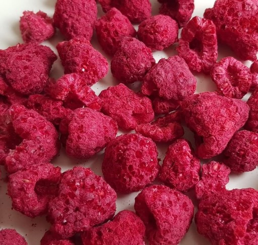 Mrazom sušené maliny celé ovocie 20g