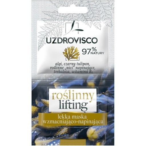 UZDROVISCO Rastlinná liftingová maska na tvár