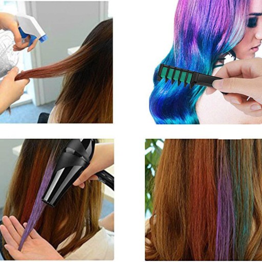 UMÝVATELNÁ KRIEDA NA FARBENIE VLASOV PRE DETI ZDÔRAZŇUJE HAIRSTYLING