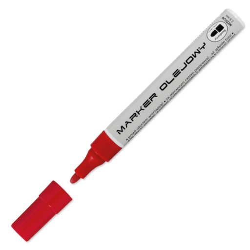 Toma TO-420 Oil Marker Round Red