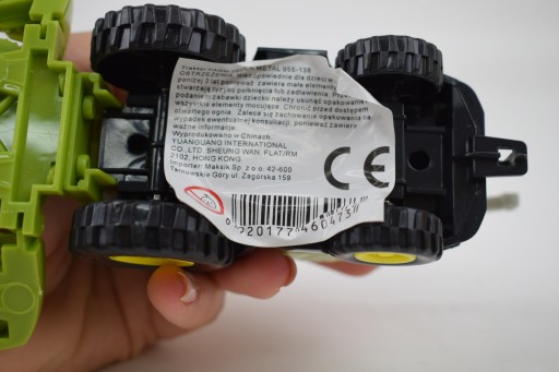 KOMBINOVANÝ POĽNOHOSPODÁRSKY TRAKTOR KOVOVÝ typ CLAAS 14CM