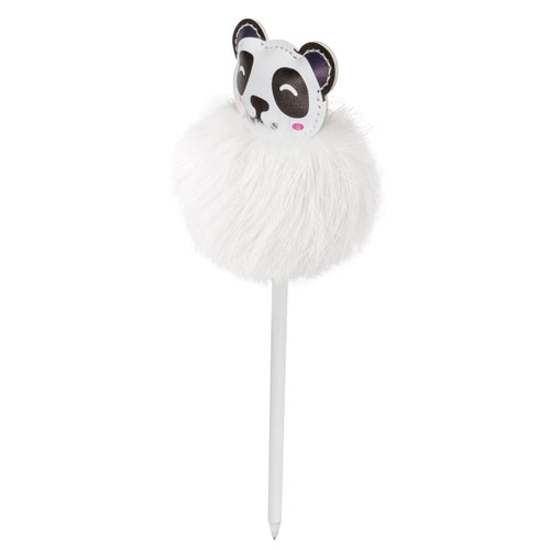 Panda pero s brmbolcom do školy ako darček pre priateľa dievčaťa