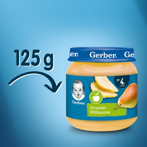 GERBER Williams hruškový dezert 125g