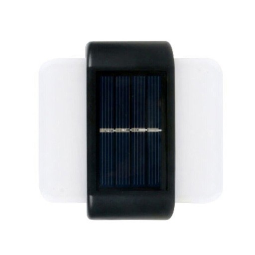 2 x solárne svietidlo nástenné svietidlo 6 LED záhradná dekorácia terasa balkón 2ks P-121