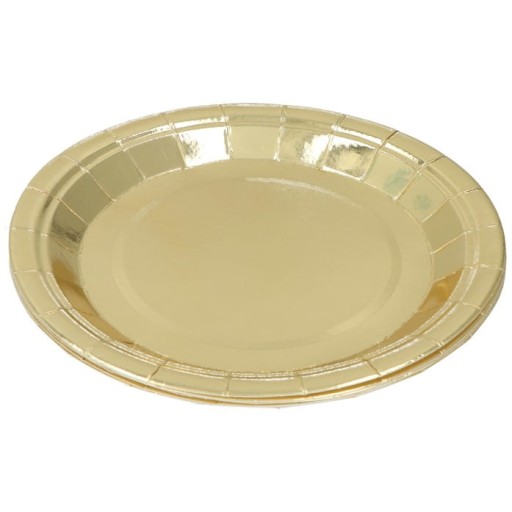 ZLATÉ PAPIEROVÉ TANIERE 17,5CM 6KS