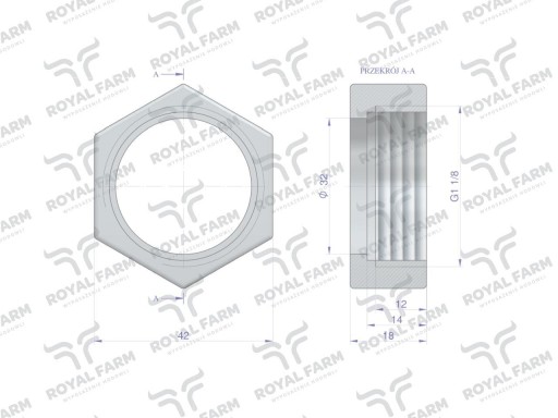 Matica tela napájačky RF-20908101 ROYAL FARM