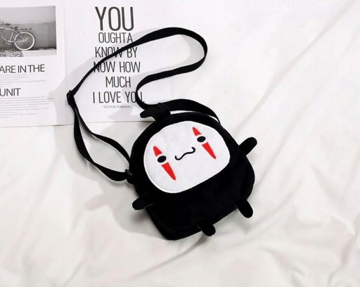Messenger Bag Peňaženka Face Anime Canvas Cosplay