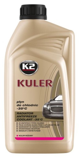 K2 - KULER - KVAPALINA RADIÁTOROV - RUŽOVÁ - 1L