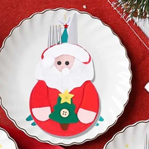 PÚZDRO SANTA OBAL NA VIANOČNÉ PRÍBORY