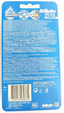 Jednorazové holiace strojčeky GILLETTE Blue 3 COMFORT - 6 ks