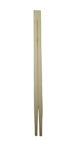 Bambusové paličky na sushi v bielej obálke, 21 cm, 100 ks.
