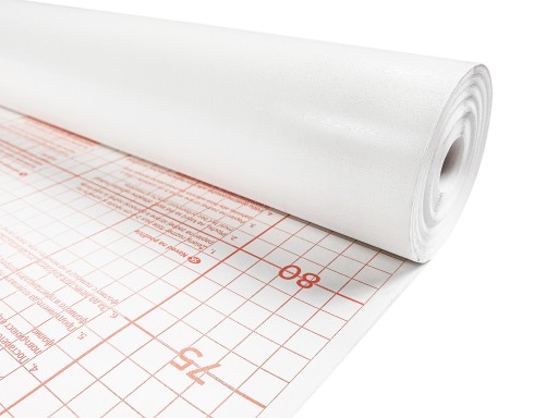 Nábytková dyha koža biela PVC fólia Šírka 90 cm