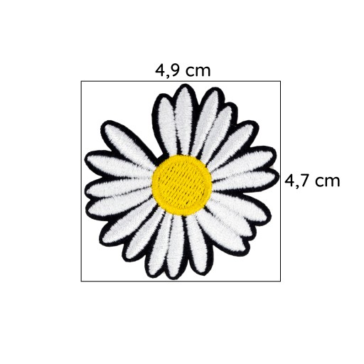 Nažehľovacia Thermo Patch Daisy kvet
