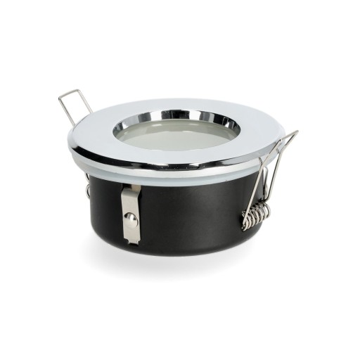 Ozdobný prsteň na rámy VENEDIG RUND CHROME-34