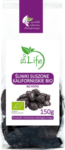 BioLife Eco sušené slivky 150 g