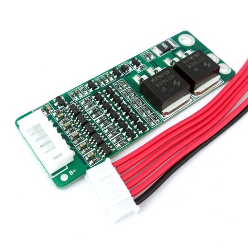 BMS nabíjací modul 5S 15A 18V 21V + káble